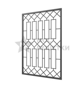 Решетка на окно сварная 1-58